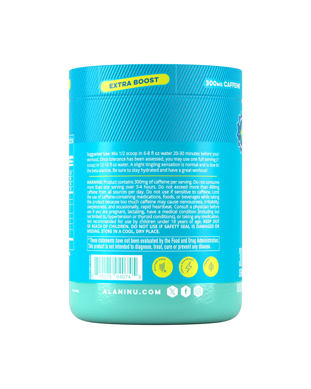Pre-Workout+ - Blue Slush